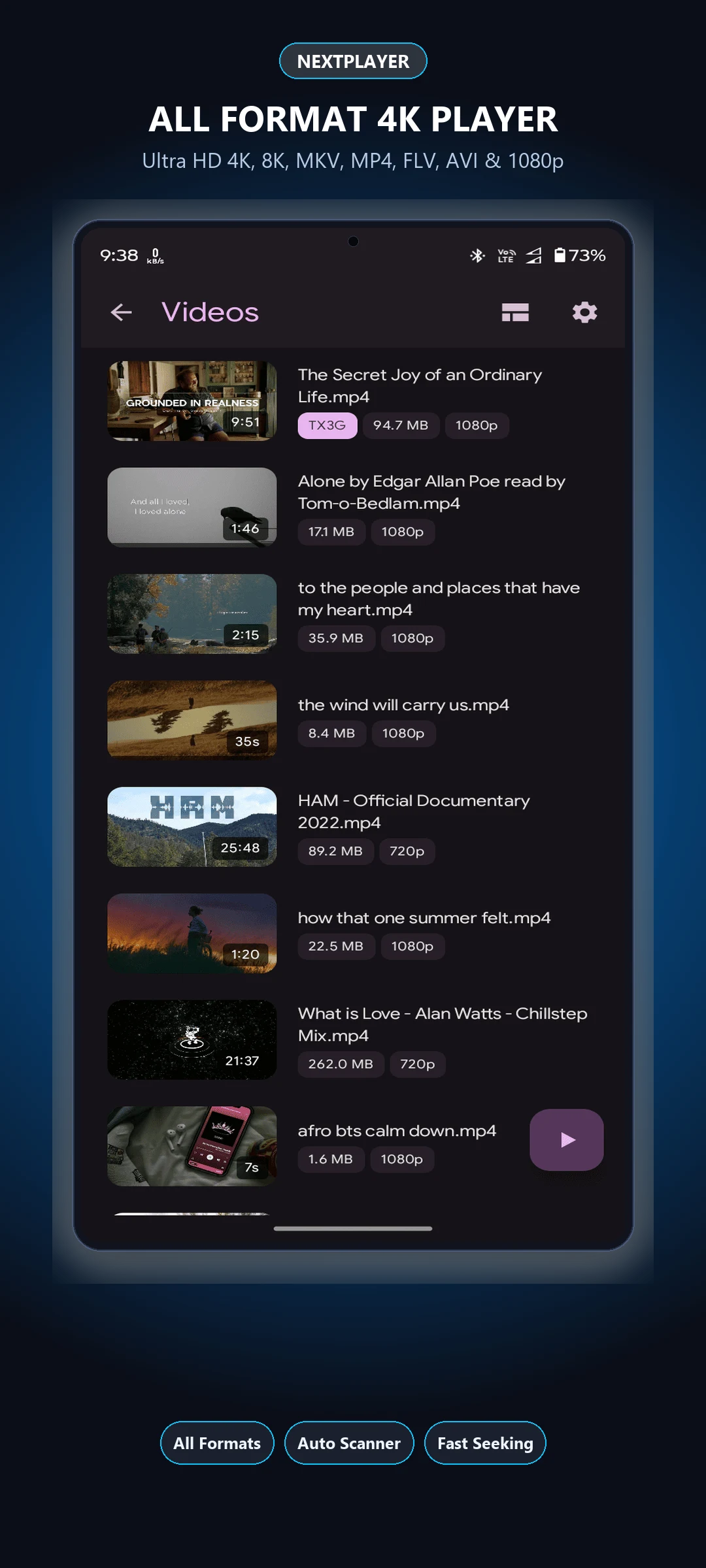 Next Player - All Video Player screenshot